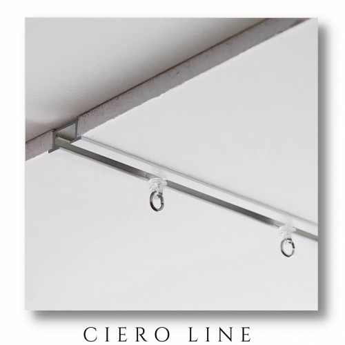 Ciero Line, скрытый профильный карниз для штор